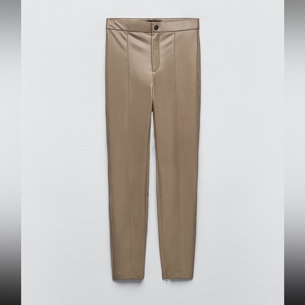FAUX LEATHER LEGGINGS